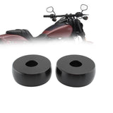 Maxbell 2Pcs Motorcycle Handlebar Risers for Harley Davidson Fxdl Dyna Lowrider Black