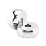 Maxbell 2Pcs Motorcycle Handlebar Risers for Harley Davidson Fxdl Dyna Lowrider Silver