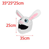 Maxbell Helmet Cover Sleeve for Full Face Helmets Motorbike Plush Funny Helmet Cover rabbit