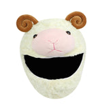 Maxbell Helmet Cover Sleeve for Full Face Helmets Motorbike Plush Funny Helmet Cover sheep