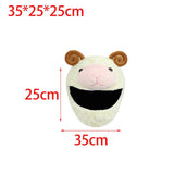 Maxbell Helmet Cover Sleeve for Full Face Helmets Motorbike Plush Funny Helmet Cover sheep