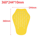 Maxbell 5x Armor Pads Body Protector for Motorcycle Street Biker Jackets Riding S