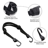 Maxbell Helmet Rope Elastic Strap 60cm Supplies Black Accessories for Motorbike