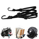Maxbell Helmet Rope Elastic Strap 60cm Supplies Black Accessories for Motorbike