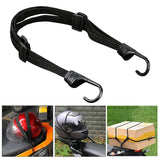 Maxbell Helmet Rope Elastic Strap 60cm Supplies Black Accessories for Motorbike