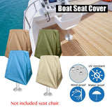 Maxbell Boat Seat Cover Outdoor Fishing Chair Cover Pontoon Chair Cover Oxford Cloth Green