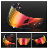 Maxbell Helmets Lens Visor Replacement Premium Helmets Cover Visor for Gt-air2 Red