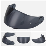 Maxbell Helmets Lens Visor Replacement Premium Helmets Cover Visor for Gt-air2 Red