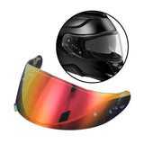 Maxbell Helmets Lens Visor Replacement Premium Helmets Cover Visor for Gt-air2 Red