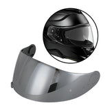 Maxbell Helmets Lens Visor Replacement Premium Helmets Cover Visor for Gt-air2 Silver