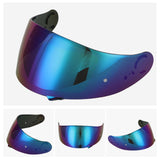 Maxbell Helmets Lens Visor Replacement Premium Helmets Cover Visor for Gt-air2 Blue