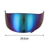 Maxbell Helmets Lens Visor Replacement Premium Helmets Cover Visor for Gt-air2 Blue