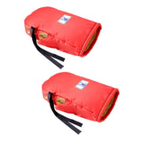Maxbell Motorcycle Handlebar Gloves Winter Motorcycle Gloves for Electric Bikes Red