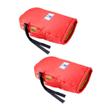 Maxbell Motorcycle Handlebar Gloves Winter Motorcycle Gloves for Electric Bikes Red