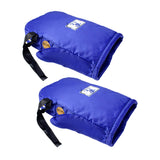 Maxbell Motorcycle Handlebar Gloves Winter Motorcycle Gloves for Electric Bikes Blue