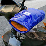 Maxbell Motorcycle Handlebar Gloves Winter Motorcycle Gloves for Electric Bikes Blue