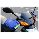Maxbell Motorcycle Handlebar Gloves Winter Motorcycle Gloves for Electric Bikes Blue