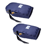 Maxbell Motorcycle Handlebar Gloves Winter Motorcycle Gloves for Electric Bikes Navy Blue