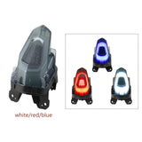 Maxbell Motorcycle Rear Tail Light Durable LED Brake Light Rear Light for LC135 White