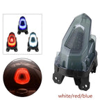 Maxbell Motorcycle Rear Tail Light Durable LED Brake Light Rear Light for LC135 White
