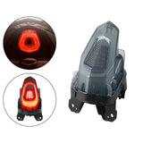 Maxbell Motorcycle Rear Tail Light Durable LED Brake Light Rear Light for LC135 Red