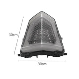 Maxbell Motorcycle Tail Light Mini Plastic Modification Lights for Sym Vf3i 185 Red