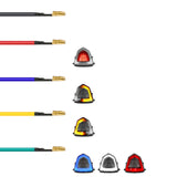 Maxbell Motorcycle Tail Light Mini Plastic Modification Lights for Sym Vf3i 185 Blue