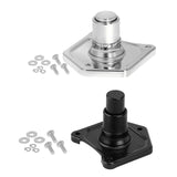 Maxbell Solenoid Cover Spare Parts Fittings Push Button Starter for Softail for Dyna Black