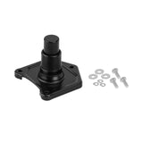 Maxbell Solenoid Cover Spare Parts Fittings Push Button Starter for Softail for Dyna Black