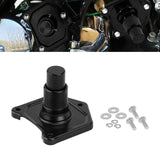 Maxbell Solenoid Cover Spare Parts Fittings Push Button Starter for Softail for Dyna Black