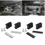 Maxbell Motorcycle Muffler Rubber Motorcycle Exhaust Pipe Rubber for Harley Cvo Silver