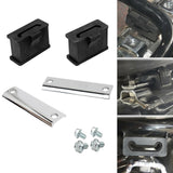 Maxbell Motorcycle Muffler Rubber Motorcycle Exhaust Pipe Rubber for Harley Cvo Silver
