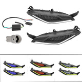 Maxbell Motorcycle Flowing Turn Signal Lights for Yamaha LC135V2-v7 Replacement Blue