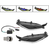 Maxbell Motorcycle Flowing Turn Signal Lights for Yamaha LC135V2-v7 Replacement Blue