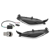 Maxbell Motorcycle Flowing Turn Signal Lights for Yamaha LC135V2-v7 Replacement Blue