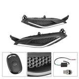 Maxbell Motorcycle Flowing Turn Signal Lights for Yamaha LC135V2-v7 Replacement White