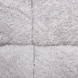 Maxbell Motorcycle Windproof Quilt Easy to Install PU Leather Leg Apron Cold Prevent Gray