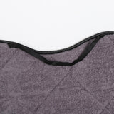 Maxbell Motorcycle Windproof Quilt Easy to Install PU Leather Leg Apron Cold Prevent Black