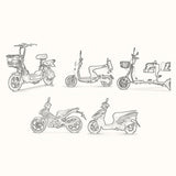 Maxbell Motorcycle Windproof Quilt Easy to Install PU Leather Leg Apron Cold Prevent Black