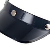 Maxbell Motorcycle Helmet Visor Peak 3 Snap for Helmets with 3 Buttons Replaces Black