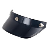 Maxbell Motorcycle Helmet Visor Peak 3 Snap for Helmets with 3 Buttons Replaces Black