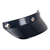 Maxbell Motorcycle Helmet Visor Peak 3 Snap for Helmets with 3 Buttons Replaces Black