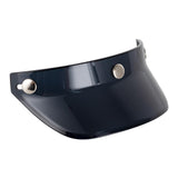 Maxbell Motorcycle Helmet Visor Peak 3 Snap for Helmets with 3 Buttons Replaces Black
