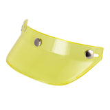 Maxbell Motorcycle Helmet Visor Peak 3 Snap for Helmets with 3 Buttons Replaces Yellow