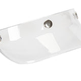 Maxbell Motorcycle Helmet Visor Peak 3 Snap for Helmets with 3 Buttons Replaces Clear