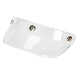 Maxbell Motorcycle Helmet Visor Peak 3 Snap for Helmets with 3 Buttons Replaces Clear