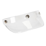 Maxbell Motorcycle Helmet Visor Peak 3 Snap for Helmets with 3 Buttons Replaces Clear