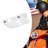 Maxbell Motorcycle Helmet Visor Peak 3 Snap for Helmets with 3 Buttons Replaces Clear
