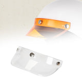 Maxbell Motorcycle Helmet Visor Peak 3 Snap for Helmets with 3 Buttons Replaces Clear