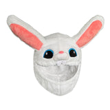 Maxbell Rabbit Motorcycle Helmet Cover Cartoon Eye Catching Style Funny Helmet Cover